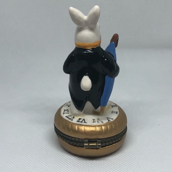 Porcelain Rabbit Shaped Box - Picture 3 of 7